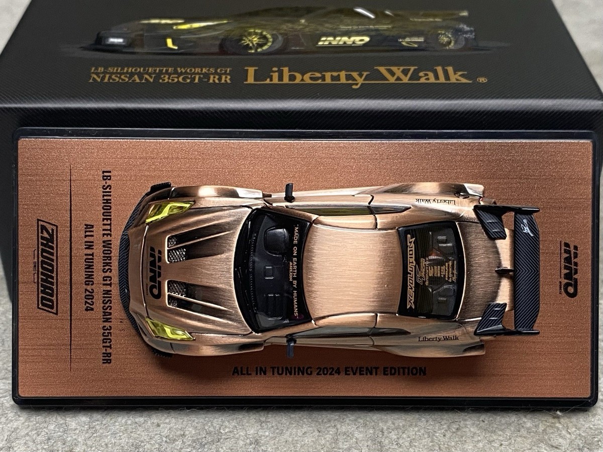 イノモデル1/64 LBWK 35GT-RR 2024 限定 チェイス 1セット イノモデル 1/64 LBWK 35GT-RR AIT 2024 限定 チェイス