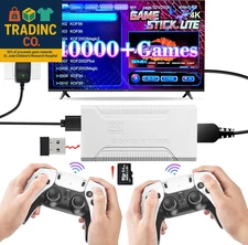 Retro Game Console with 40,000+ Classic Games, Game Stick with 23 Emulators, 202