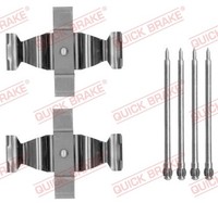 Quick Brake ZubehöRsatz Scheibenbremsbelag 109-1803 FüR Klasse Mercedes W203 CLK