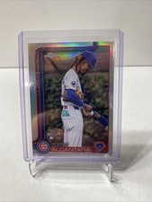 2025 Topps Chrome Kevin Alcantara RC SSP Base Refractor Image Variation Cubs