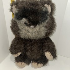 1984 vintage Star Wars Return of Jedi Paploo the Ewok stuffed figure plush 15"