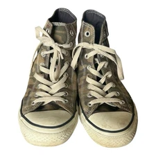 Converse Mens All Star Chuck Taylor’s Sneakers Camo Green M8 W10