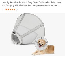 Dog Cone - Breathable, flexible - New