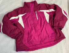 LL Bean womens Xlarge Jacket coat Pink No hood