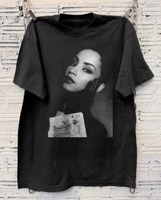 Sade Adu King Spades T-shirt Music Tee Unisex Black  Cotton T-Shirt Size S to 5X