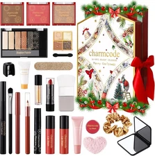 Makeup Advent Calendar 2025, 24 Days Christmas Countdown Calendar Gift Set for A