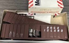 McKean Models Master Series HO Scale Kit #804 50’ ACF OB Rock Island NOS