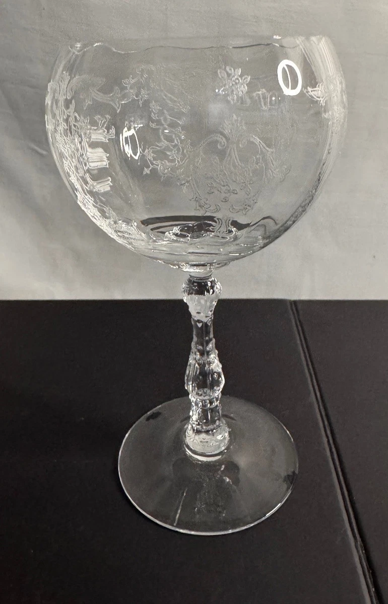 Crystal Etched Goblets for sale | eBay