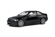 SOLIDO S1806506 BMW E46 M3 CSL Coupe Black 2003 1/18
