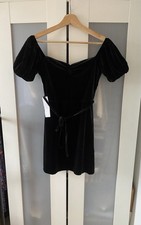 French Connection Yule Velvet Sweetheart Dress Size S New Without Tags