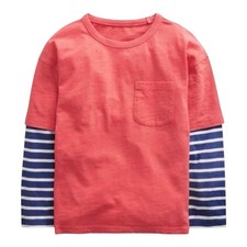    Mini Boden NWT 4/5 Yrs Long Layered Tee Shirt
