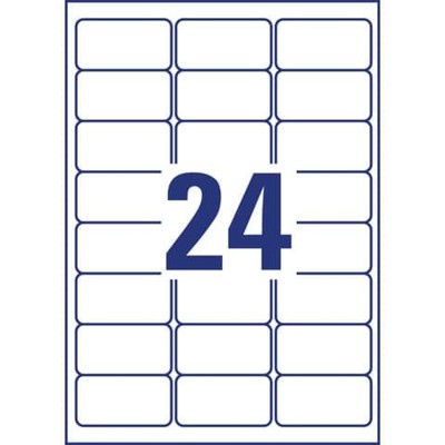 AVERY Zweckform wetterfeste Etiketten, 63,5 x 33,9 mm 1 bis 20 Stk SPARE 21%