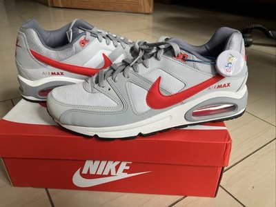 Nike Air Max Command Low Herren Sneaker grau / rot Gr. 45 UK 10 US 11