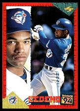 Domingo Cedeno 1994 Score Rookie & Traded #RT105 Blue Jays MLB READ FREE SHIP