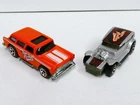Hot Wheels  2002 REDLINE SERIES  Pair -  The Demon & Nomad  **LOOSE
