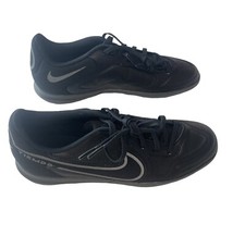 Nike Tiempo Legend 9 Club IC Black Grey Soccer Cleats DA1189-004 Men's Sz 7 NWOB