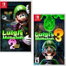 Luigi's Mansion 2 HD & 3 Switch Brand New Game Bundle Special (Action/Adventure)