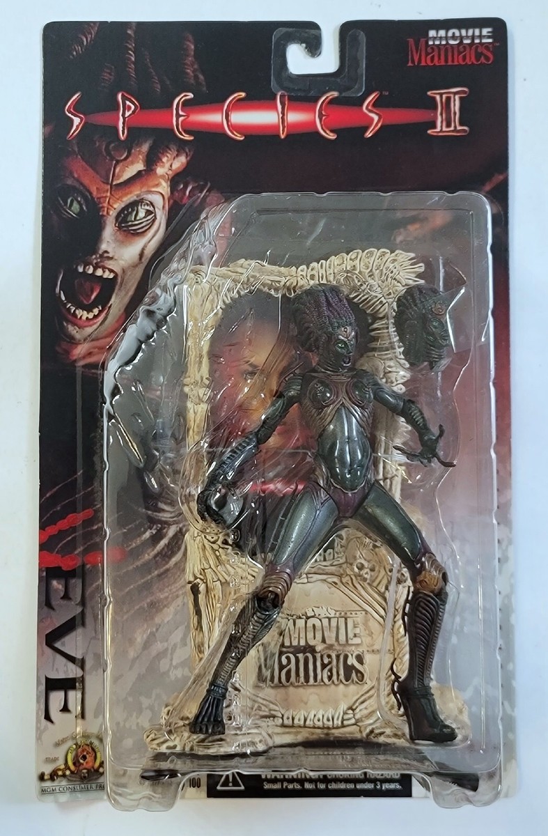SPECIES II LOT McFARLANE MOVIE MANIACS EVE & PATRICK ACTION