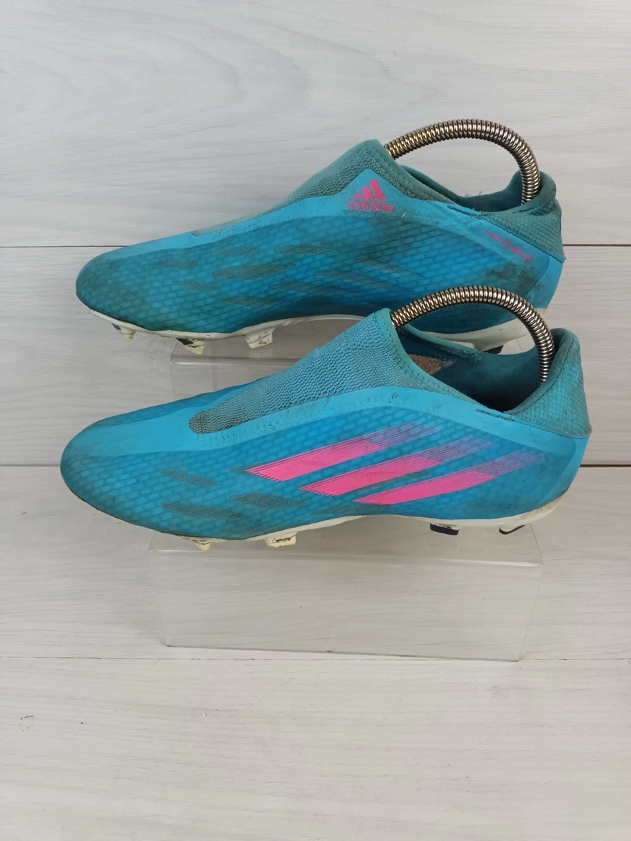 Blue adidas clearance laceless football boots