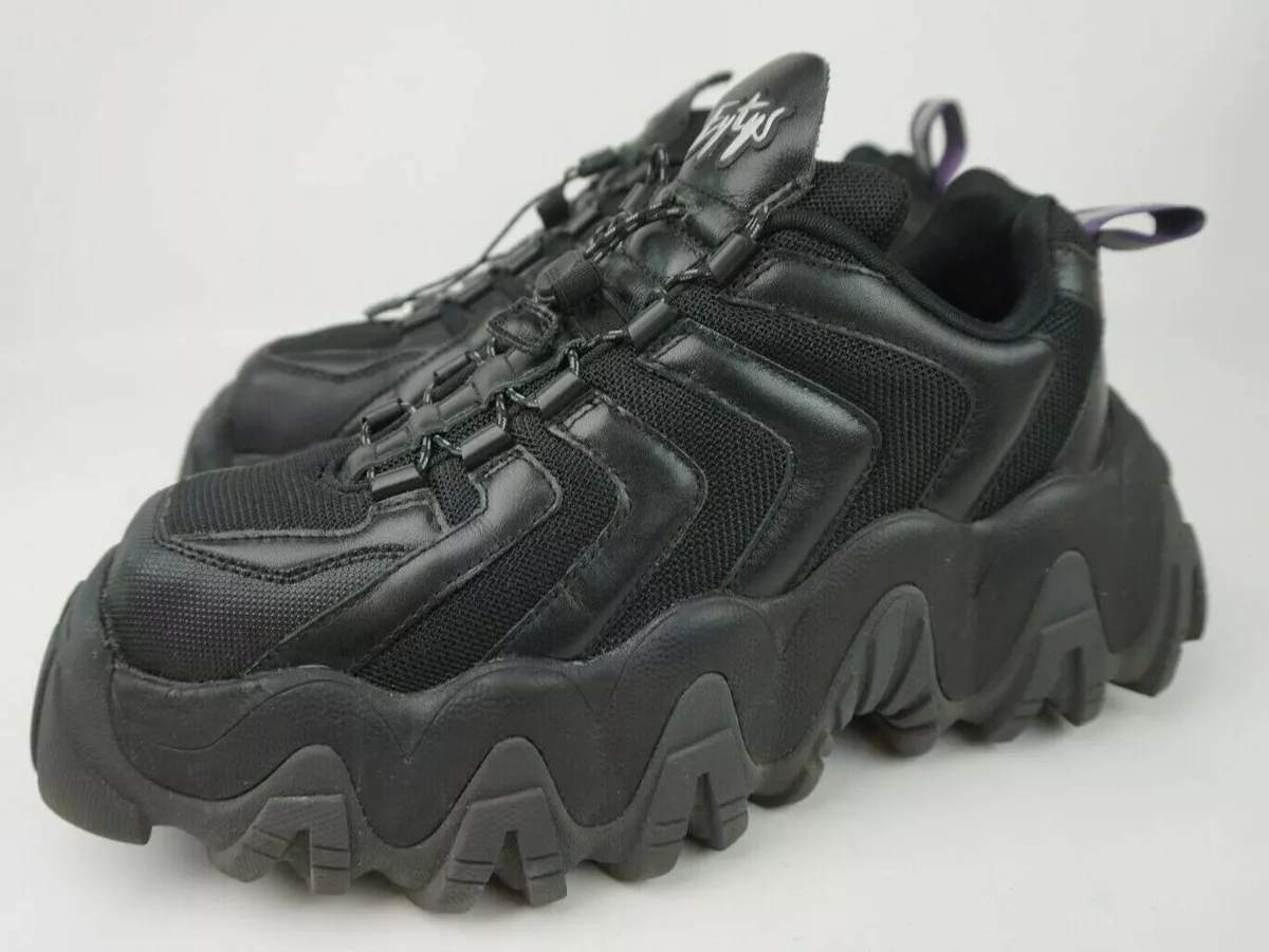 EYTYS Black Halo Leather Sneakers Size 42 EU / 9 US Men's