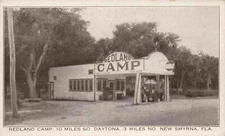 A View Of Redland Camp, Cottages, New Smyrna Florida FL