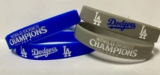 2024 LOS ANGELES DODGERS WORLD SERIES CHAMPIONS MLB Bracelet Wristband Banner