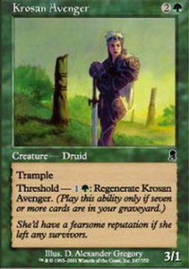 Krosan Avenger x4 - Odyssey - NM-Mint, English - Odyssey