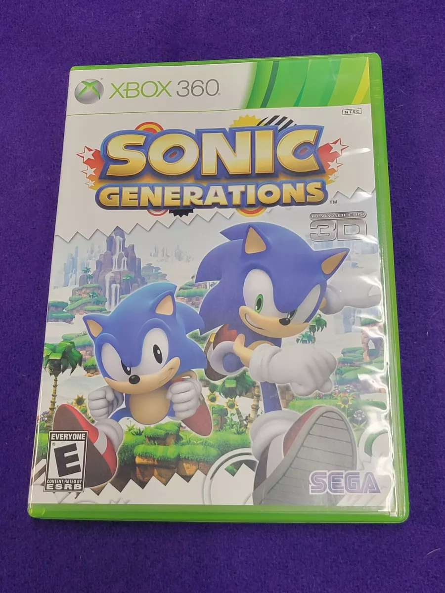 Sonic Generations - Parte 2 - Direto do XBOX 360 