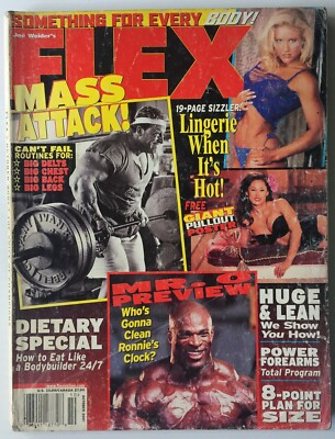 Flex Oct 2001 issue Lingerie When It's Hot 326 pages, etc