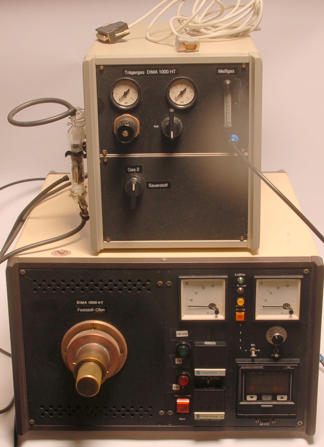 Used Oven Dimatec DIMA 1000 HT solids analyzer TOC Analyzer f. solids ...