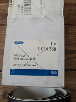 Genuine Ford KA MK1 Door Scuff Sill Plate 1034568 for sale online  