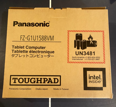 New In Factory Carton FZ-G1U1588VM Toughbook Tablet Computer Unopened FZ-G1