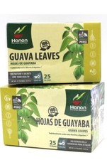 50 Tea bags Hoja de Guayaba Guava Leaves Tea bags 2 Box