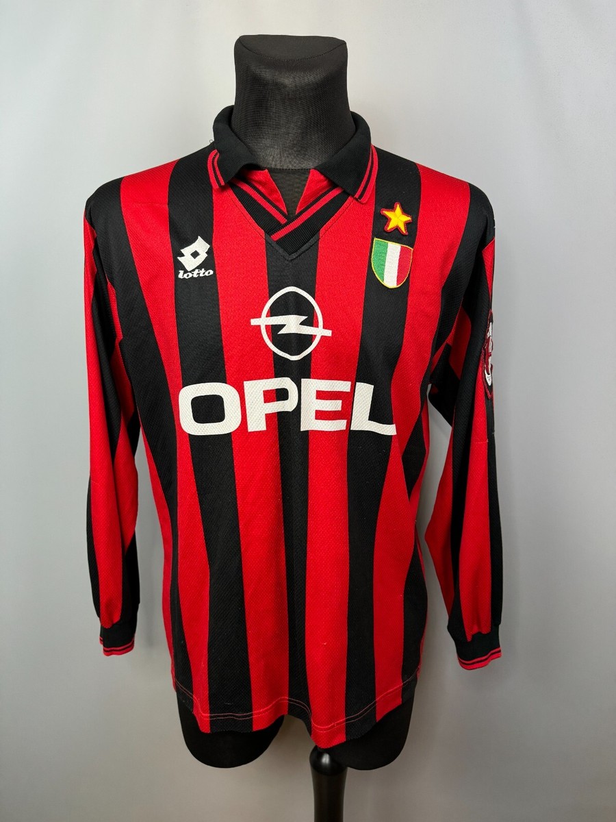 AC MILAN 1996 1997 SHIRT VINTAGE ACM FOOTBALL SOCCER MENS AC MILAN 1996 1997 SHIRT VINTAGE ACM FOOTBALL SOCCER MENS