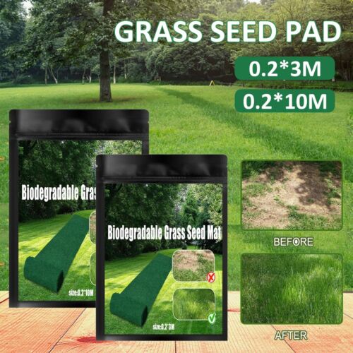 Gras Samen Matte Biologisch Abbaubare Grassamenmatte Gras Samen Garten Picknick