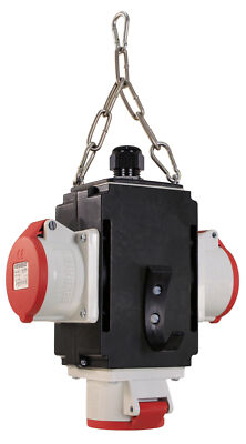 Hängeverteiler Stromverteiler Energiewürfel MIXO 3x CEE 400V 16A Verteiler IP44