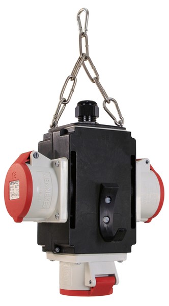 HäNgeverteiler Stromverteiler EnergiewüRfel Mixo 3X Cee 400V 16A Verteiler IP44-image