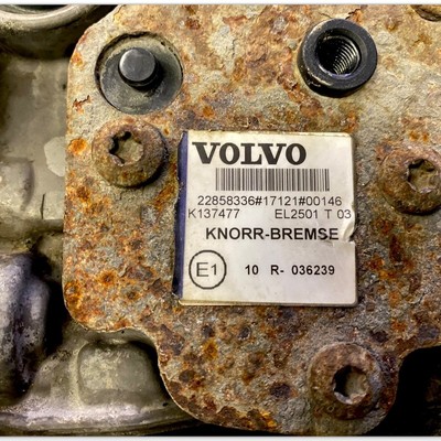22858336 K137477 EL2501 Air Dryer With Valve KNORR For VOLVO FH4  