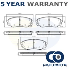 Brake Pads Set Front CPO Fits Kia Sorento 2015- Hyundai Santa Fe 2018-