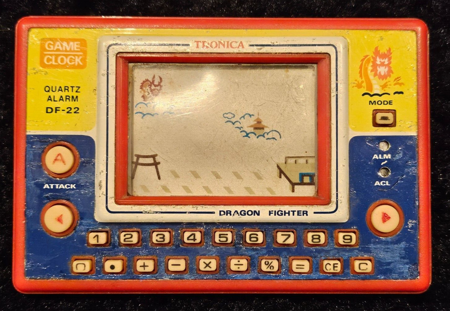 Tronica Game & Watch Dragon Fighter LCD vintage electronic handheld game RARE