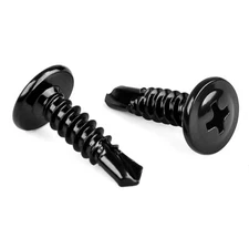 #8 x 5/8" Truss Head Fast Self Drilling Sheet Metal Screws 1/2" to 2" Length ...