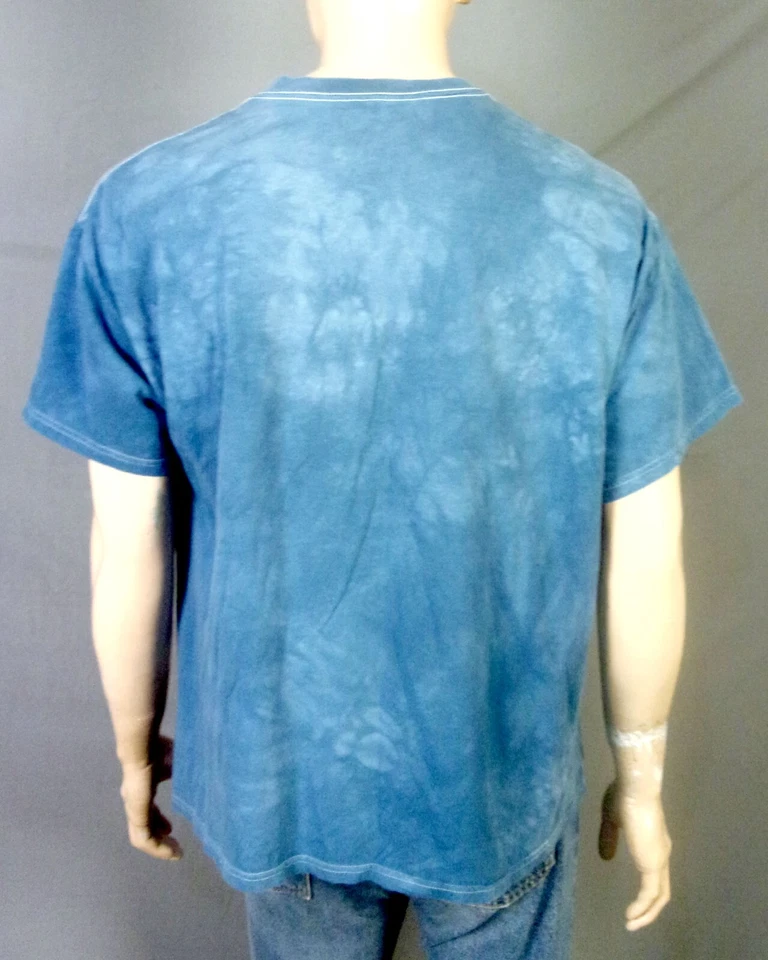 Camiseta vintage 00s Y2K The Mountain 2004 estampado total Eagles bandera de Estados Unidos talla XL Foto 4 de 4