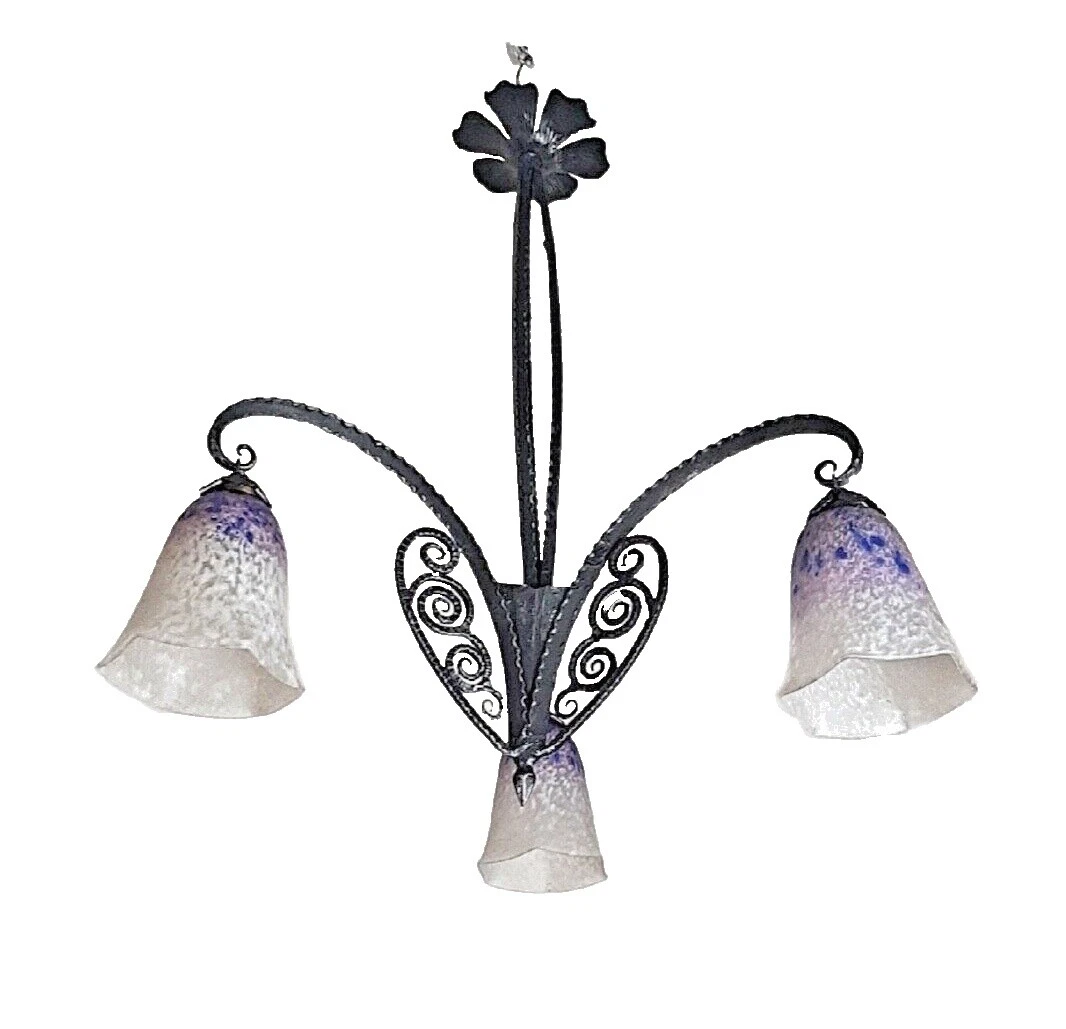 Steel Art Deco Black Architectural & Garden Antiques