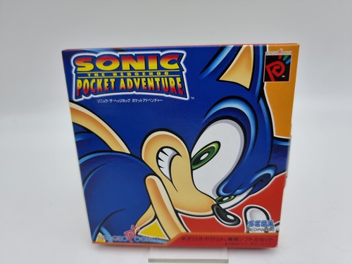 Sonic The Hedgehog Pocket Adventure Neo Geo Pocket Box Giappone Nuovo ...