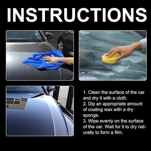 High-Gloss Ceramic Wax For Automobiles Vehicles Polishing Accessories - Bild 10 von 10