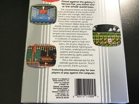 CONTRA NINTENDO NES GAME - WITH BOX - KONAMI (1987)