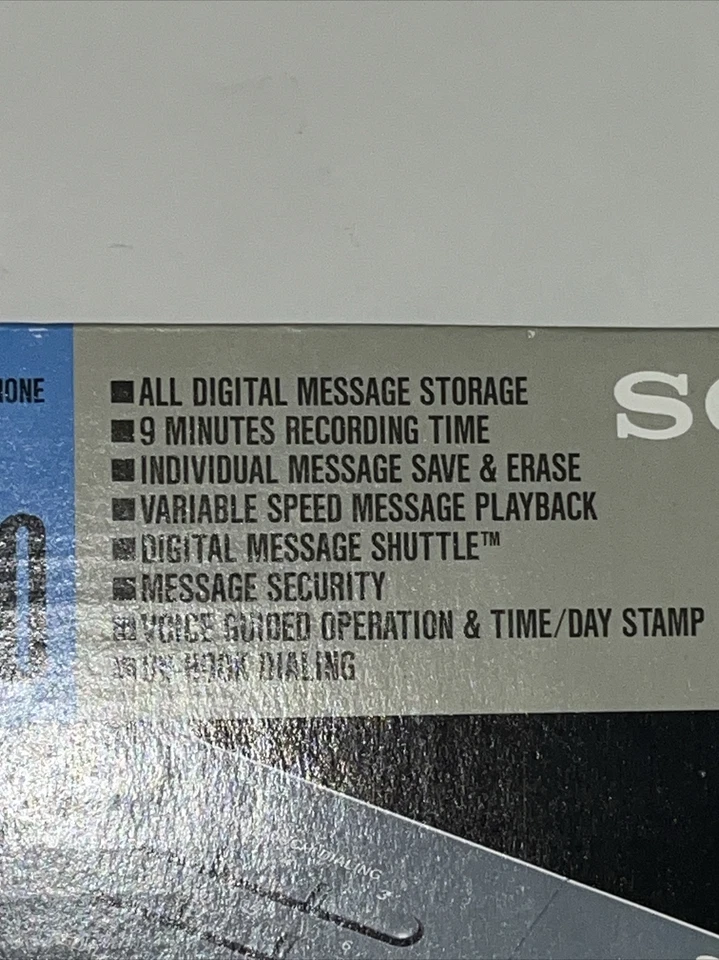 Sony IT-A2500 integriertes digitales Telefon Anrufbeantworter - Bild 2 von 4