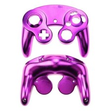 Chrome Housing Shell Cover Handle Case Buttons Mod For Nintendo GC NGC Gamecube