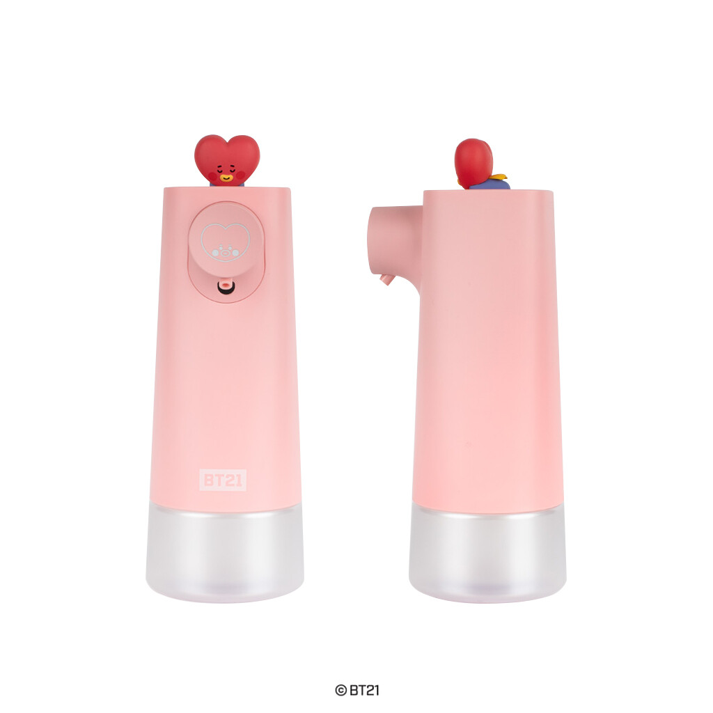[ROYCHE] BT21 Auto Soap Dispenser + Refill Liquid Soap TATA eBay