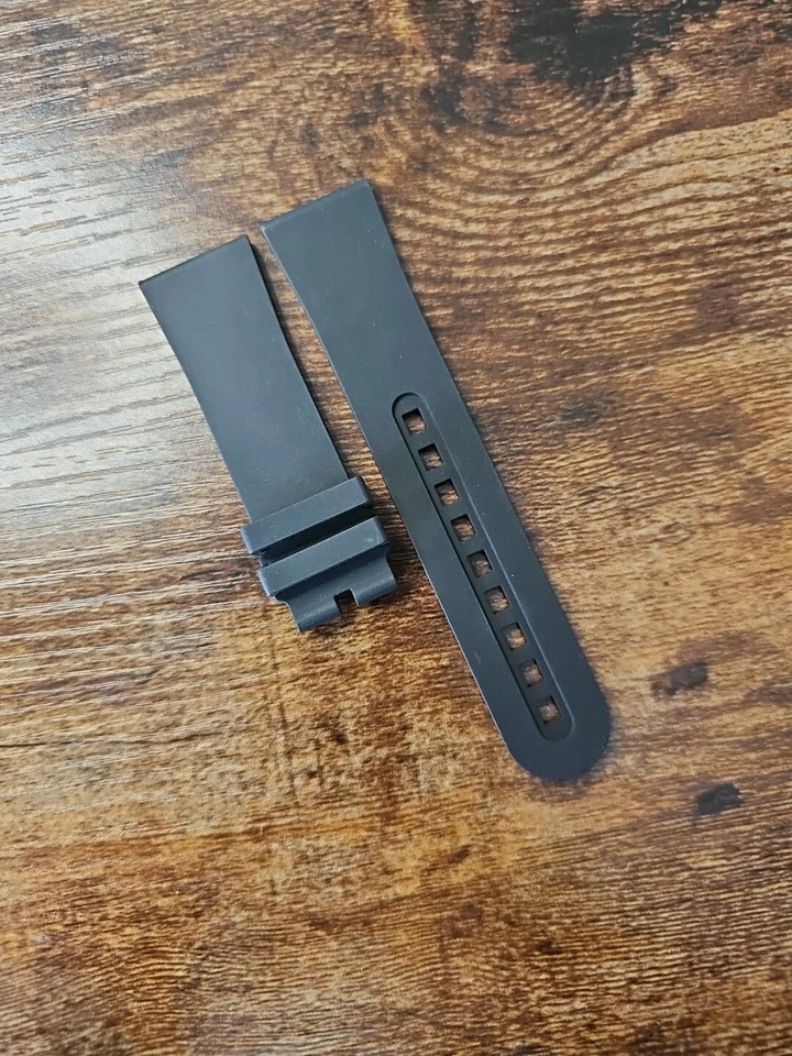 Authentic Blancpain STD OEM Fifty Fathoms Black Rubber Strap 23 x 20 Standard  - Image 3 of 4